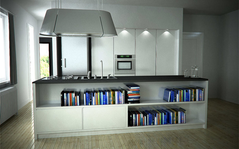 Link pubblicitàprogettazione 3d di interni cucina di abitazione ... Rendering 3d interni