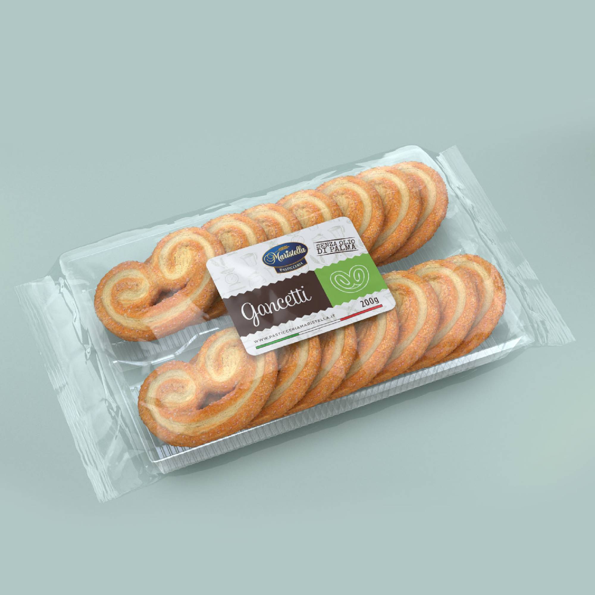 packaging 3d di confezione di biscotti personalizzata