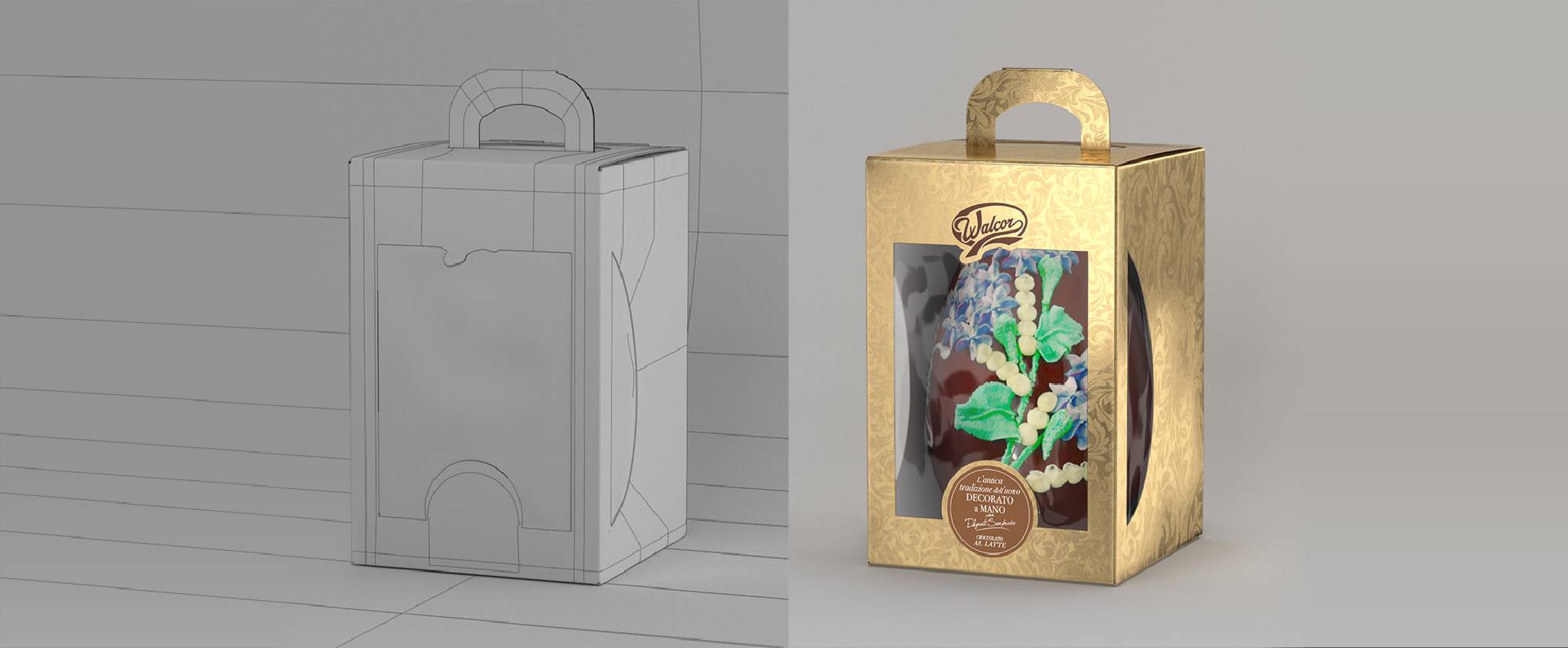 packaging 3d link pubblicitĂ